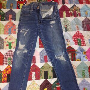 American eagle hi rise jegging